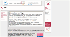 Desktop Screenshot of pflege.biz